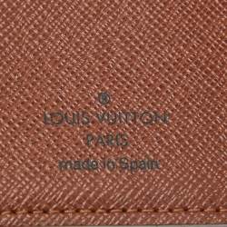Pre Owned Louis Vuitton Monogram Canvas Small Ring Agenda Cover
