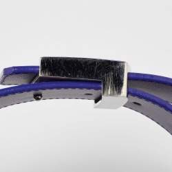 Pre Owned Louis Vuitton Figue Epi Leather LV Initiales Belt 85CM
