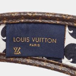 Louis Vuitton Be Mindful Monogram Print Silk Headband