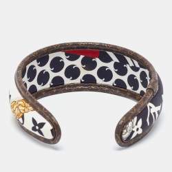 Louis Vuitton Be Mindful Monogram Print Silk Headband