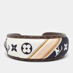 Louis Vuitton Be Mindful Monogram Print Silk Headband
