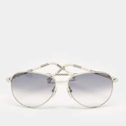Pre Owned Louis Vuitton Gradient Damier Azur Conspiration Pilote Sunglasses