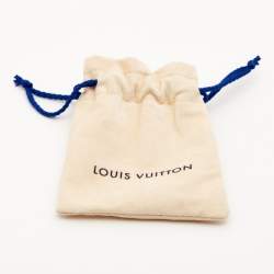 Pre Owned Louis Vuitton Love Letters Timeless Crystals Two Tone Bracelet