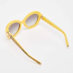 Louis Vuitton x Yayoi Kusama Yellow/Black Gradient Z0478W Oversized Sunglasses