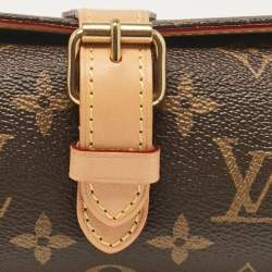 Pre Owned Louis Vuitton Monogram Canvas 3 Watch Case