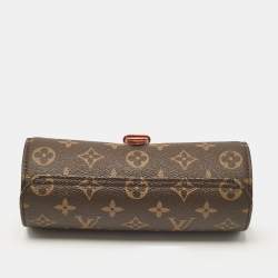 Pre Owned Louis Vuitton Monogram Canvas 3 Watch Case