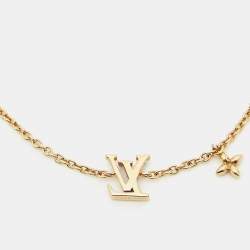 مملوكة مسبقًا Louis Vuitton Iconic Crystals Gold Tone Bracelet