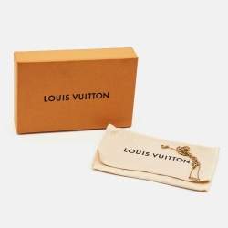 Pre Owned Louis Vuitton  Lady Lucky Key Supple Crystal Gold Tone Bracelet