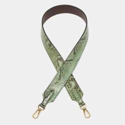 Louis Vuitton Green Python Bandoulière Shoulder Bag Strap