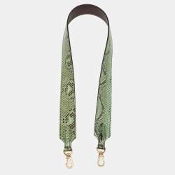 Louis Vuitton Green Python Bandoulière Shoulder Bag Strap