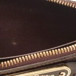 Pre Owned Louis Vuitton Amarante Monogram Vernis Trousse Cosmetic Pouch