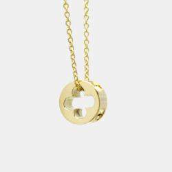 Pre Owned Louis Vuitton 18K Yellow Gold Empreinte Pendant Necklace