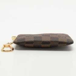 Pre Owned Louis Vuitton Damier Ebene Canvas Key Pouch