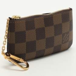 Pre Owned Louis Vuitton Damier Ebene Canvas Key Pouch