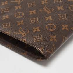 Pre Owned Louis Vuitton Monogram Canvas Poche Documents Portfolio Case