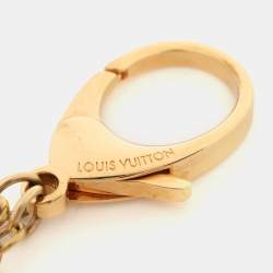 Louis Vuitton Resin Gold Tone Naif Key Holder & Bag Charm