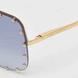 Louis Vuitton Blue Gradient Z2354W The Party Square Sunglasses