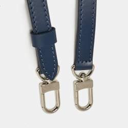 Louis Vuitton Navy Blue Leather Adjustable Shoulder Bag Strap