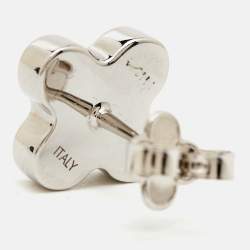 مملوكة مسبقًا Louis Vuitton Love Letters Crystals Two Tone Set of 3 Earrings