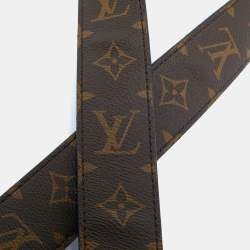 Louis Vuitton Monogram Canvas and Leopard Print Leather Shoulder Bag Strap