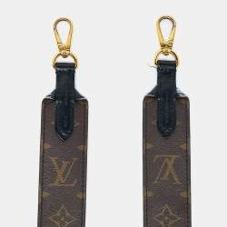 Louis Vuitton Monogram Canvas and Leopard Print Leather Shoulder Bag Strap
