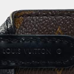 Louis Vuitton Monogram Canvas and Leopard Print Leather Shoulder Bag Strap
