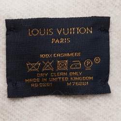 Louis Vuitton Beige Monogram Reykjavik Gradient Scarf
