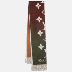 Louis Vuitton Beige Monogram Reykjavik Gradient Scarf