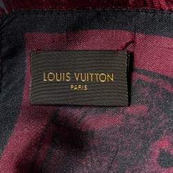 Pre Owned Louis Vuitton Multicolor Informalle Print Silk Giant Scarf