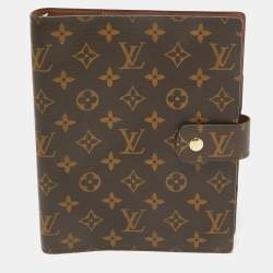 Louis Vuitton Monogram Canvas Large Ring Agenda Cover