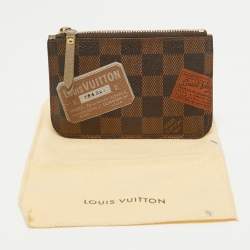 Pre Owned Louis Vuitton Damier Ebene Canvas Trunks and Bags Key Pouch