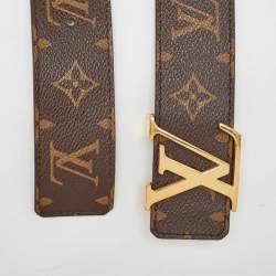 Louis Vuitton Monogram Canvas LV Initiales Belt 85CM