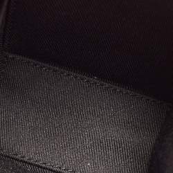 Pre Owned Louis Vuitton Black Monogram Taurillon Leather Soft Trunk Backpack Bag Charm