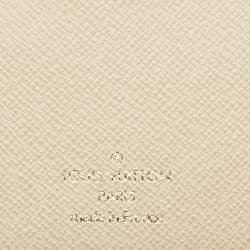 Pre Owned Louis Vuitton Damier Ebene Trunk Canvas Small Ring Agenda Cover
