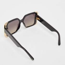 Pre Owned Louis Vuitton Black/Gold Gradient LV Moon Square Sunglasses