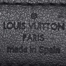 Pre Owned Louis Vuitton Monogram Canvas Fall in Love Heart Reversible Belt 80CM