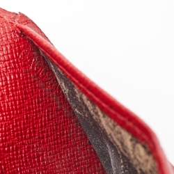 Louis Vuitton Red Epi Leather Small Ring Agenda Cover