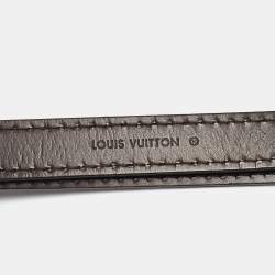 Pre Owned Louis Vuitton Brown Leather Adjustable Shoulder Bag Strap