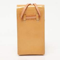 Louis Vuitton Yellow Monogram Vernis Cigarette Case