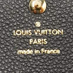 Pre Owned Louis Vuitton Black Monogram Empreinte Leather Key Pouch