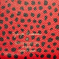 Pre Owned Louis Vuitton x Yayoi Kusama Monogram Canvas Small Ring Agenda Cover