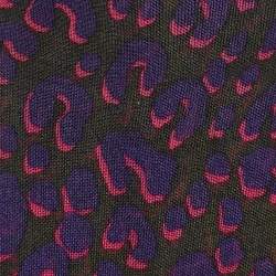 Pre Owned Louis Vuitton Purple Printed Cashmere Scarf 