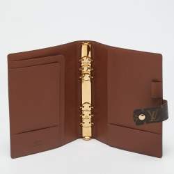 Louis Vuitton Monogram Canvas Large Ring Agenda Cover