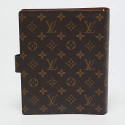 Louis Vuitton Monogram Canvas Large Ring Agenda Cover