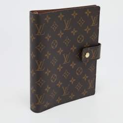 Louis Vuitton Monogram Canvas Large Ring Agenda Cover