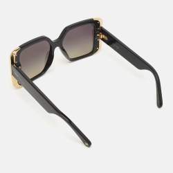 مملوكة مسبقًا Louis Vuitton Black/Gold Gradient LV Moon Square Sunglasses