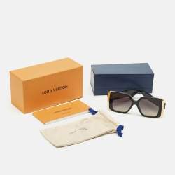 مملوكة مسبقًا Louis Vuitton Black/Gold Gradient LV Moon Square Sunglasses