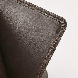 Louis Vuitton Damier Ebene Canvas Medium Ring Agenda Cover