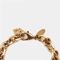 Louis Vuitton Love Letter Timeless Two Tone Charm Bracelet