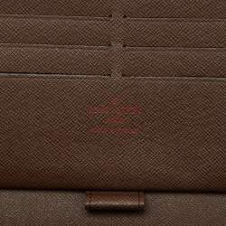 Louis Vuitton Damier Ebene Canvas Zippy Organiser